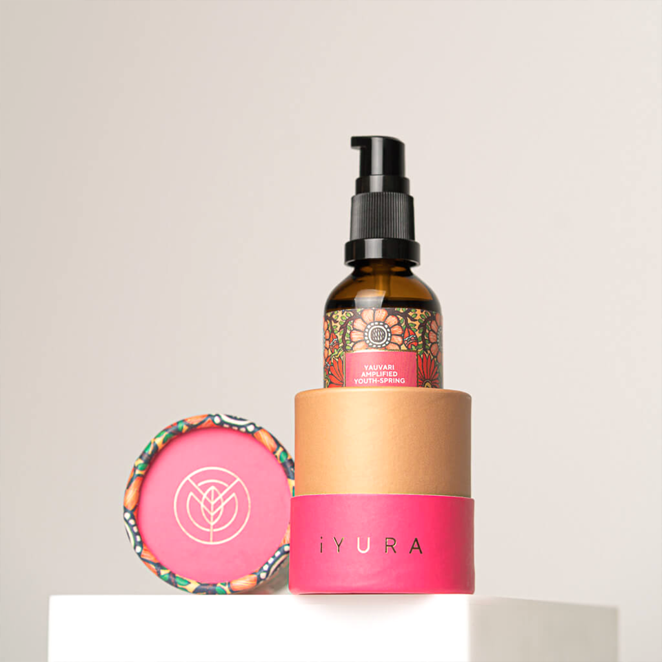 Yauvari Amplified Youth-Spring bottle with the container