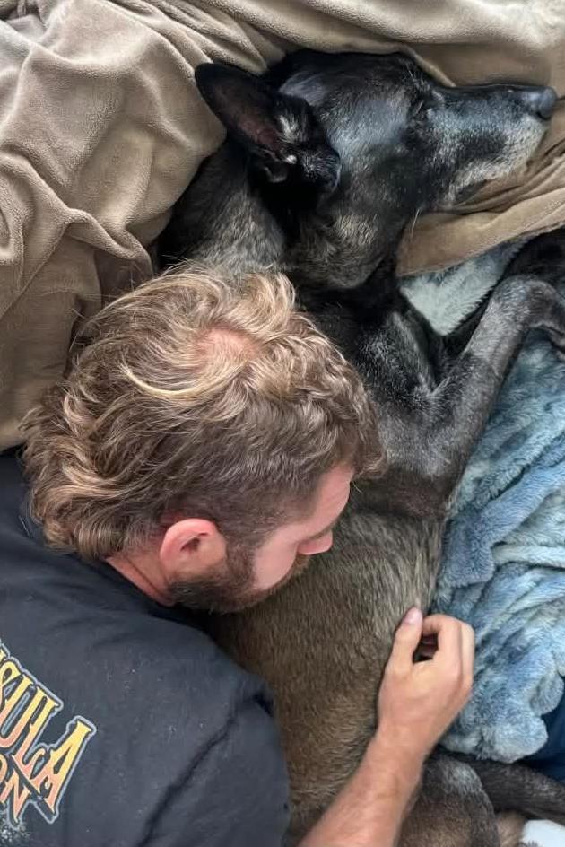 k9 breston with his handler