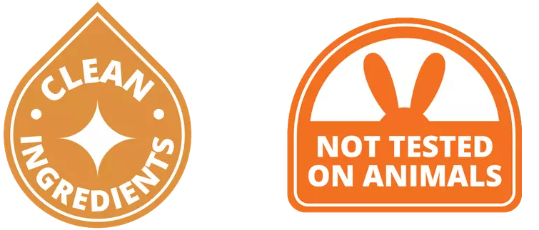 Clean ingredients | not tested on animals mobile 2