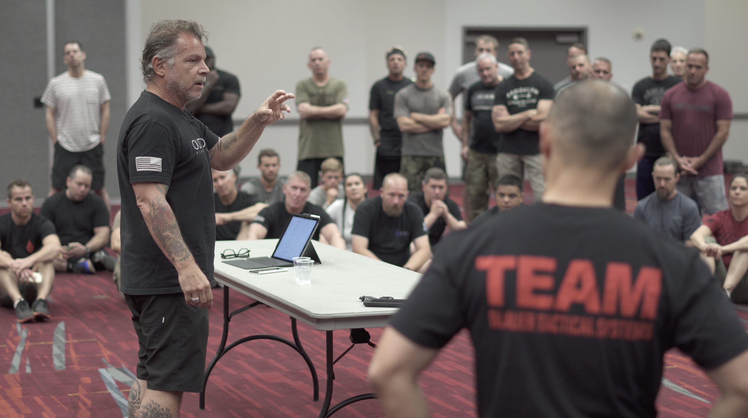 Coach Blauer teaches military, police, and first responders how to Know Fear.