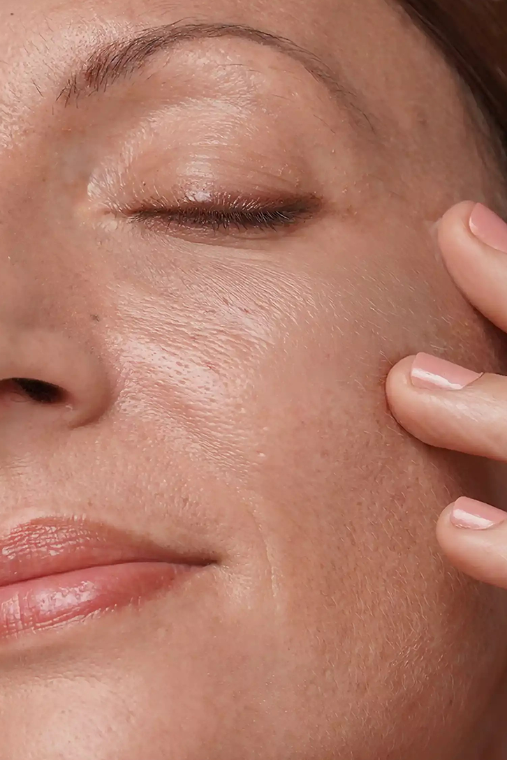 Massage gently in upward, circular motions and enjoy the glow