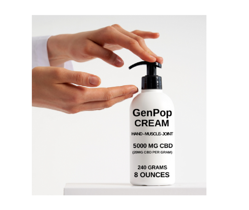 8 Ounce GenPop Cream / Lotion