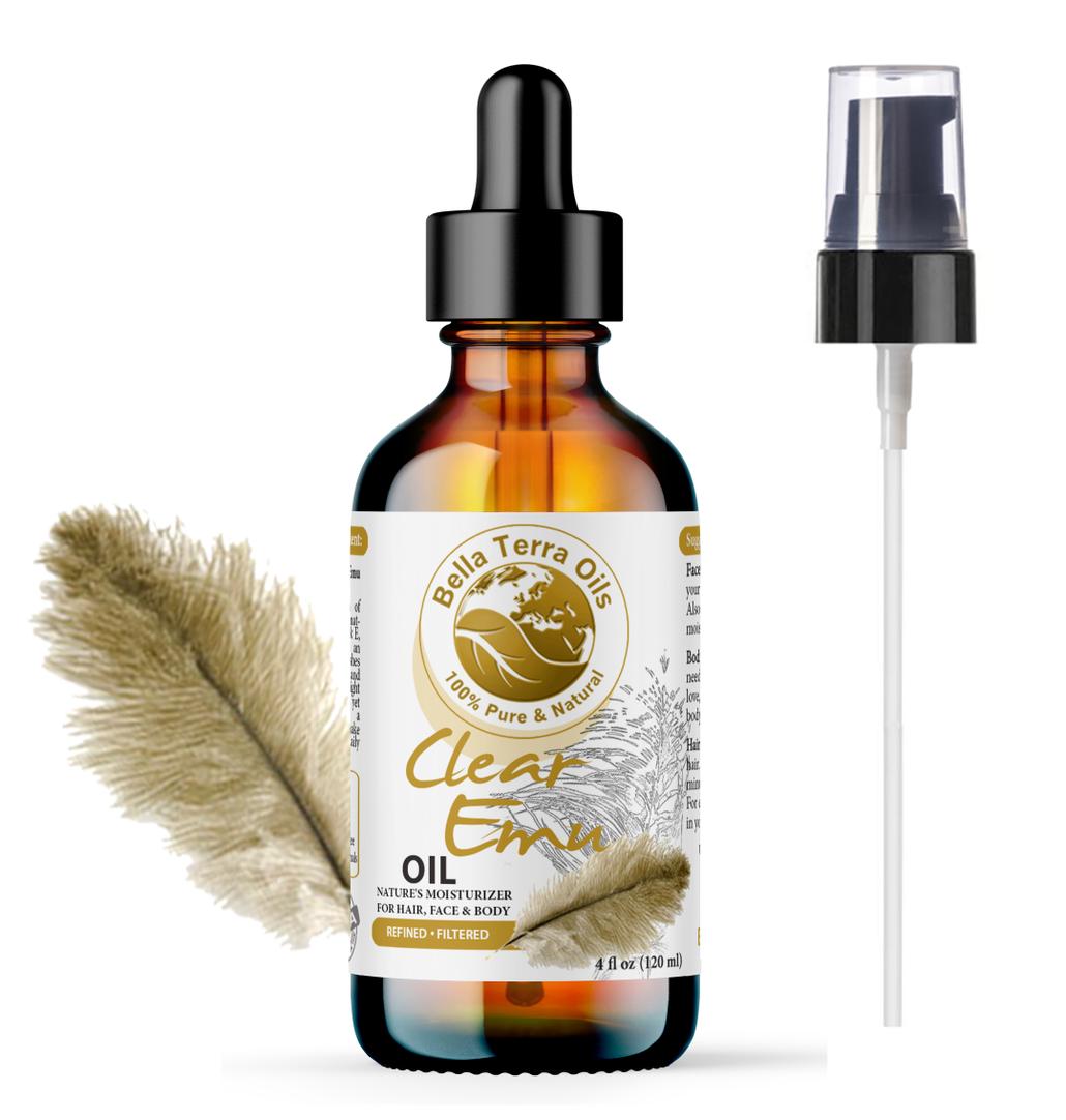 Clear Emu Oil - collection