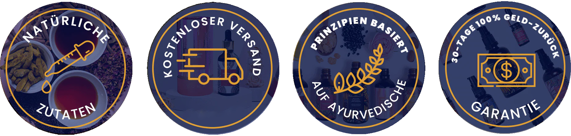 iYURA Trust Badges: 2. 30-Day Money-back Guarantee 3. No Additives or Binders 4. Not Tested on Animals