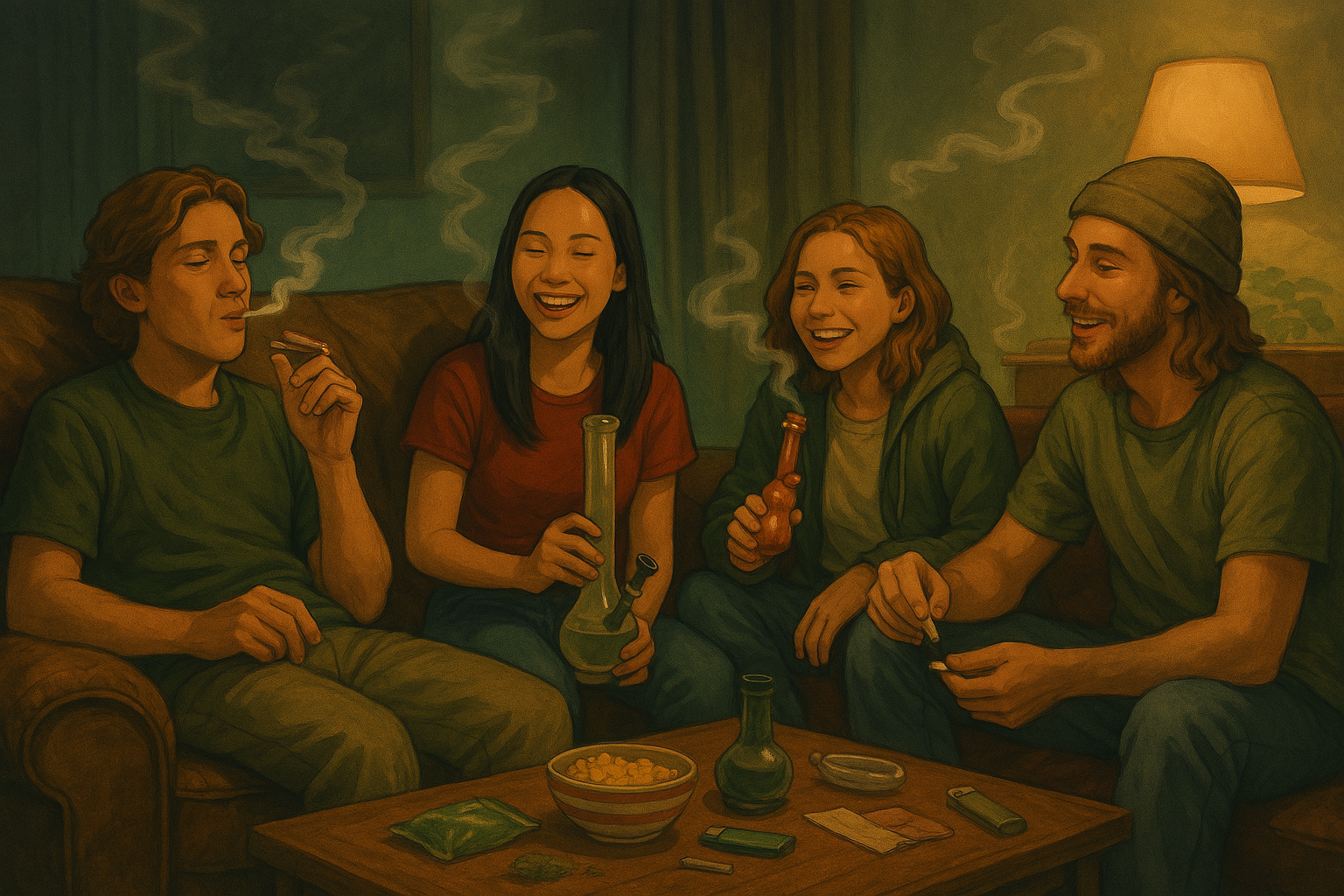 Relaxing Smoke Sesh