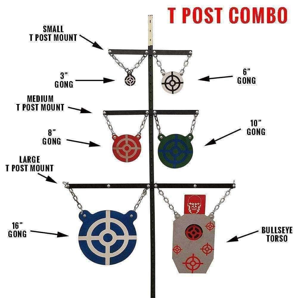 combo tpost target hanger