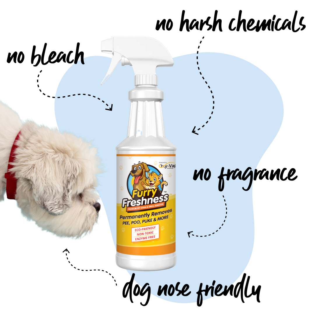 Furry freshness clearance pet stain remover