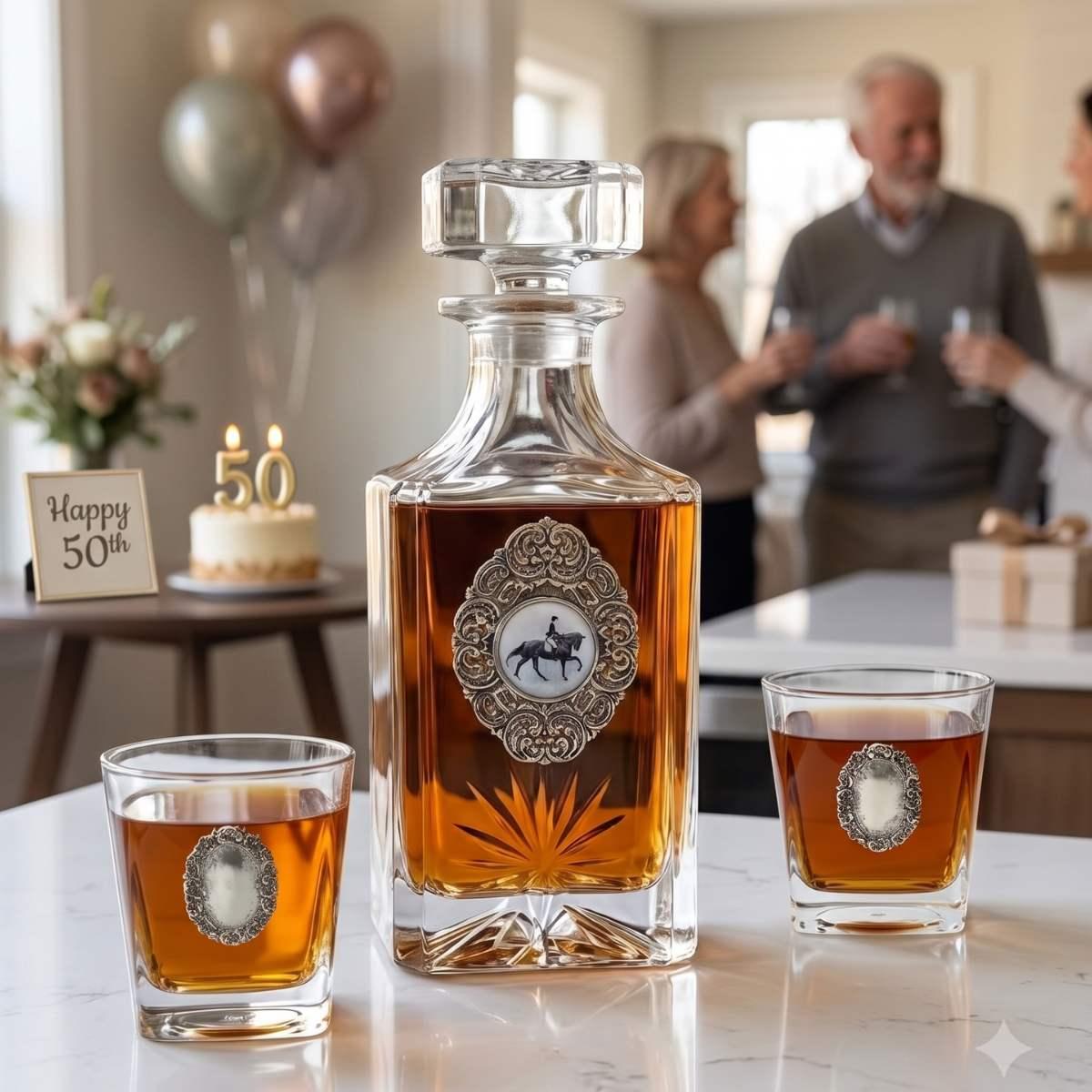 Dressage Decanter Gift Set | Birthday Present