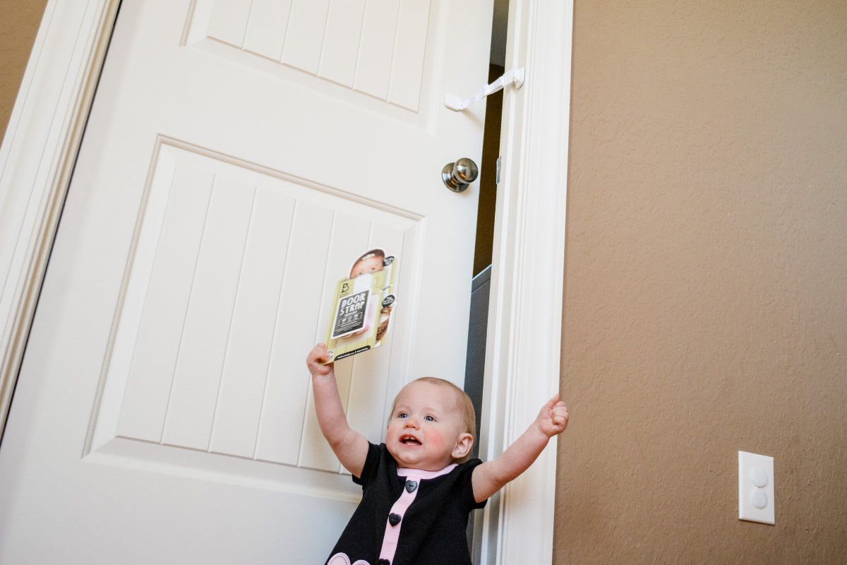 keep baby out of cat food and litter box