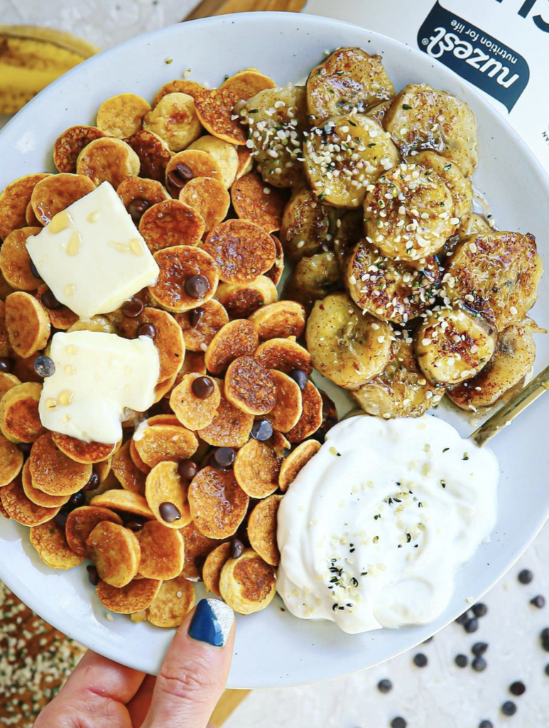 Protein Cereal Pancakes