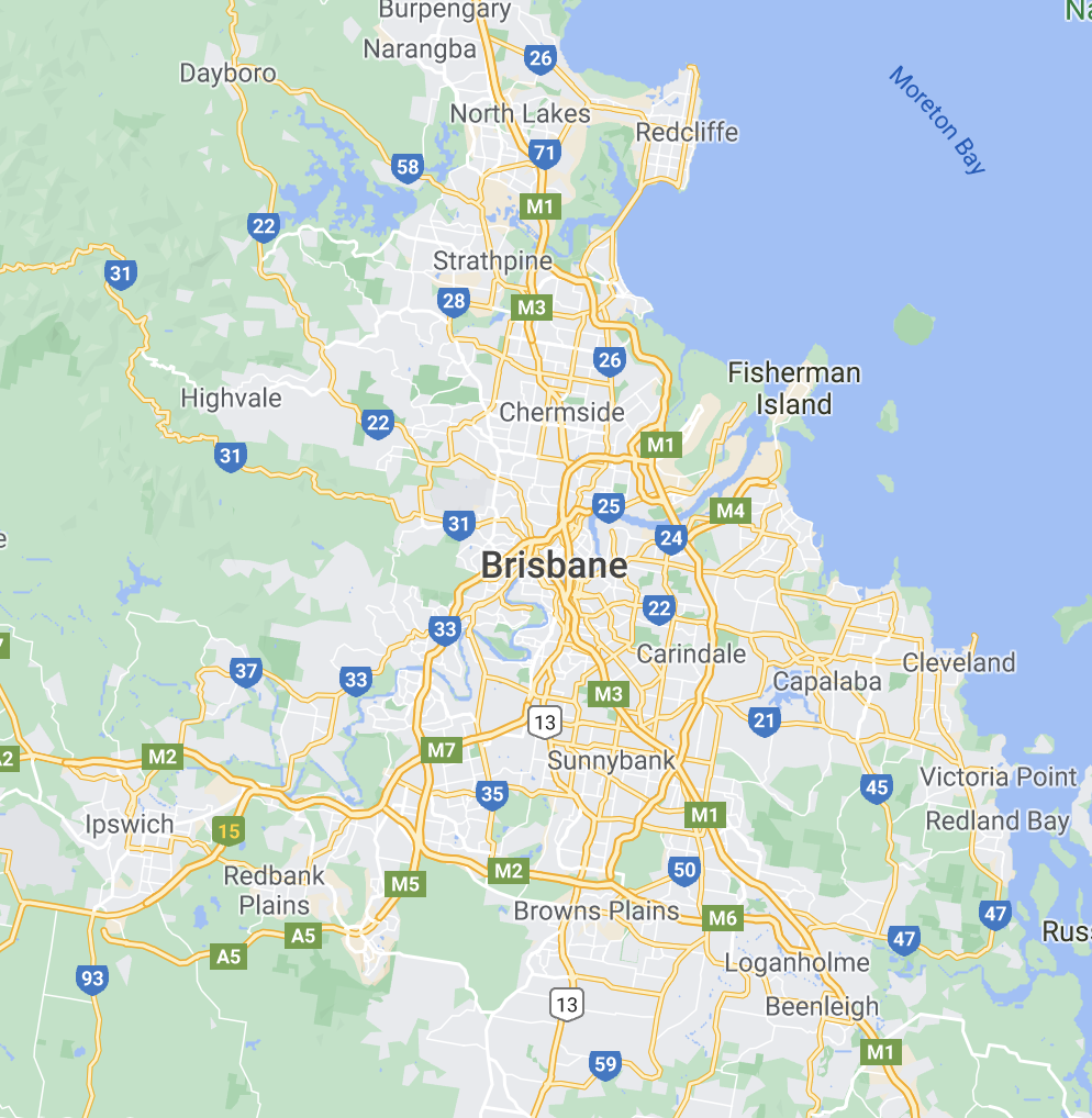 Brisbane Clothesline Delivery and Installation Service Area