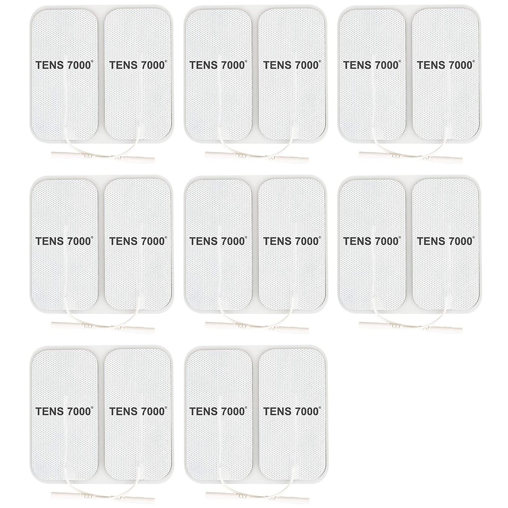tens 7000 official tens unit pads 2x4 16 count