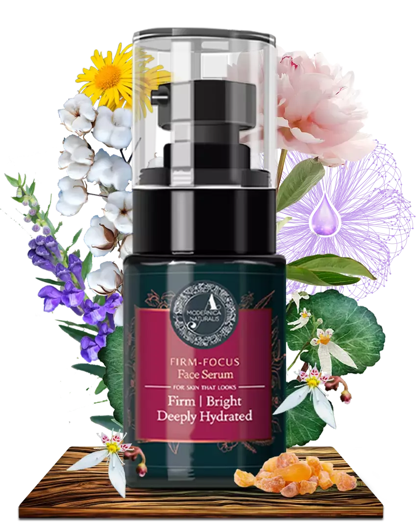 Firm-Focus Face Serum with ingredients