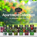 Apartment collection - 20 heirloom seed packets