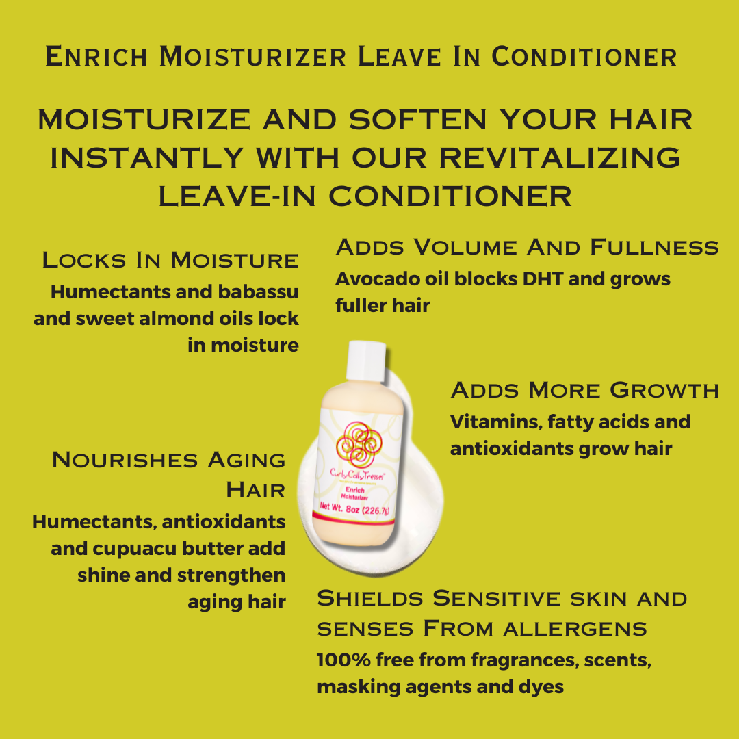 Moisturize and soften Your Hair instantly with our revitalizing leave-in conditioner