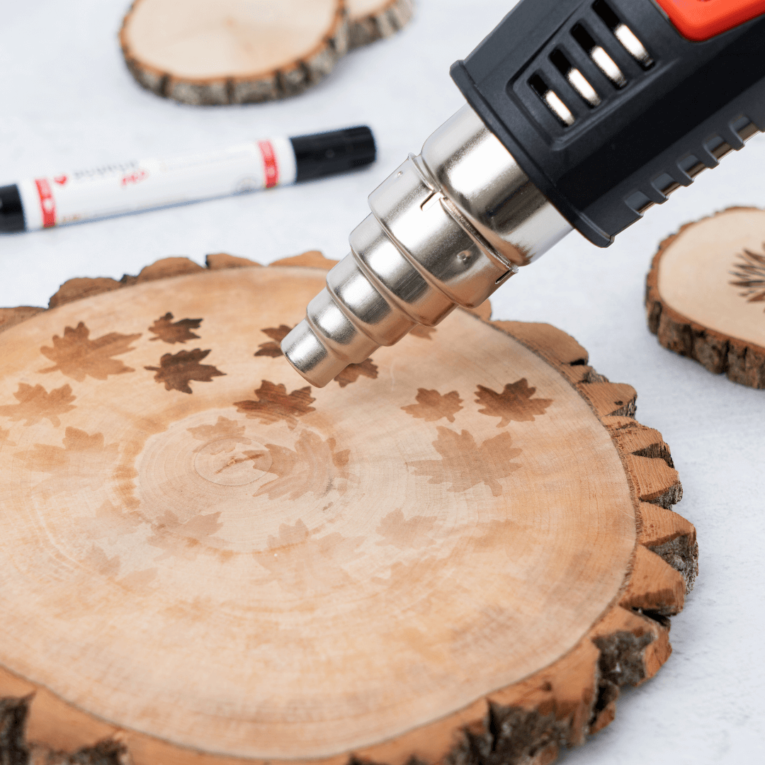 🔥 Wood Burning with a Scorch Pen and Heat Gun Tutorial 