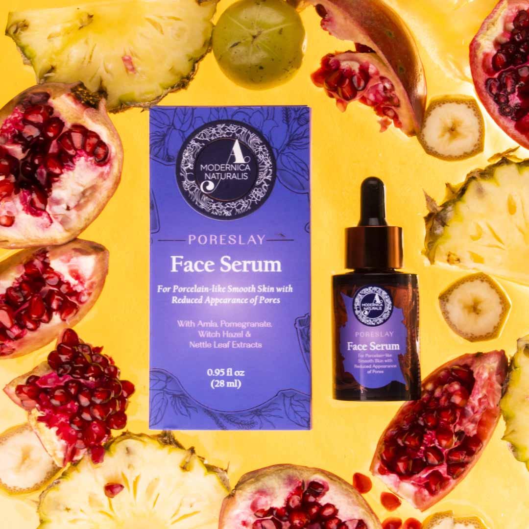 Poreslay face serum with Packaging