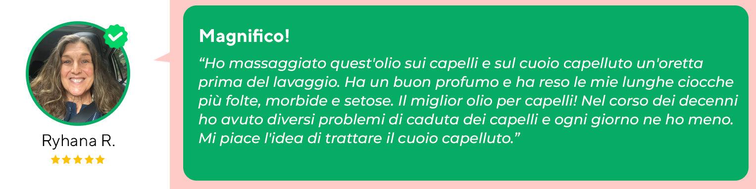 Testimonianza di un cliente