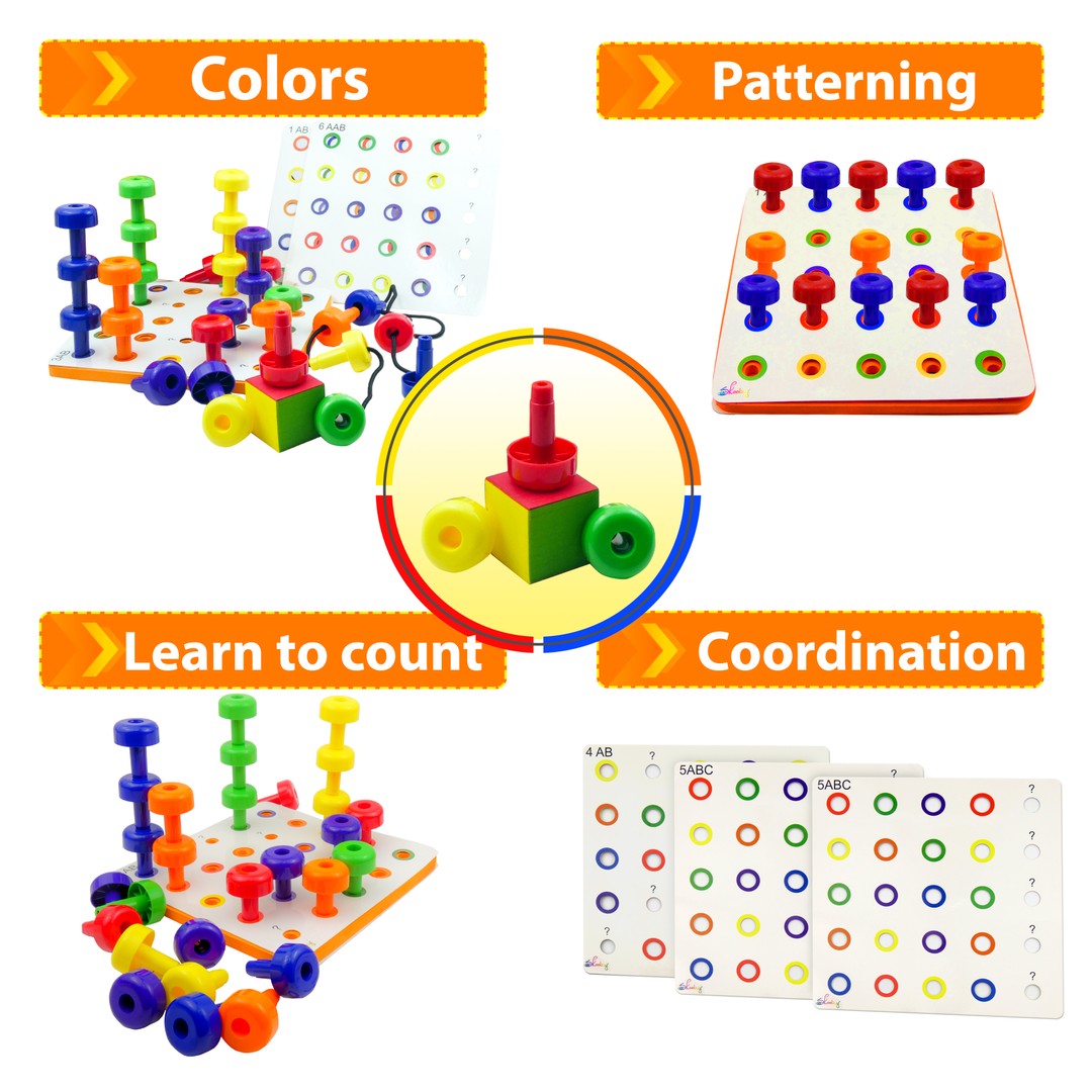 Patterns!, Learn to count and learn colours