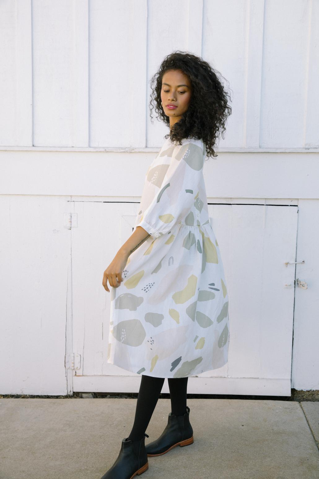 Nova Midi Dress Caroline Print