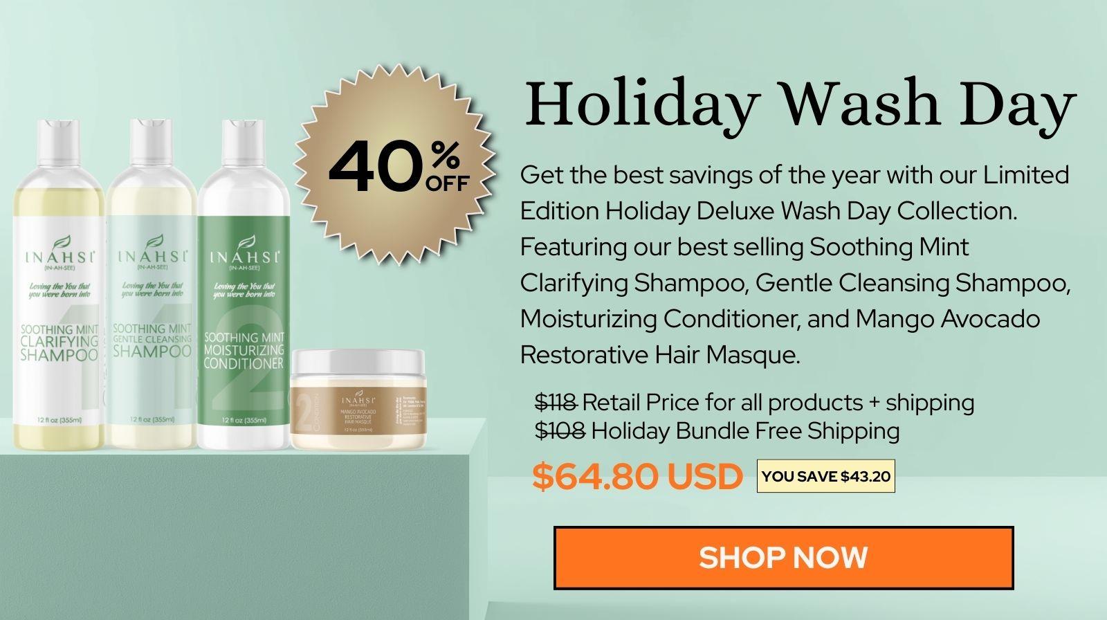 Holiday Deluxe Wash Day Collection