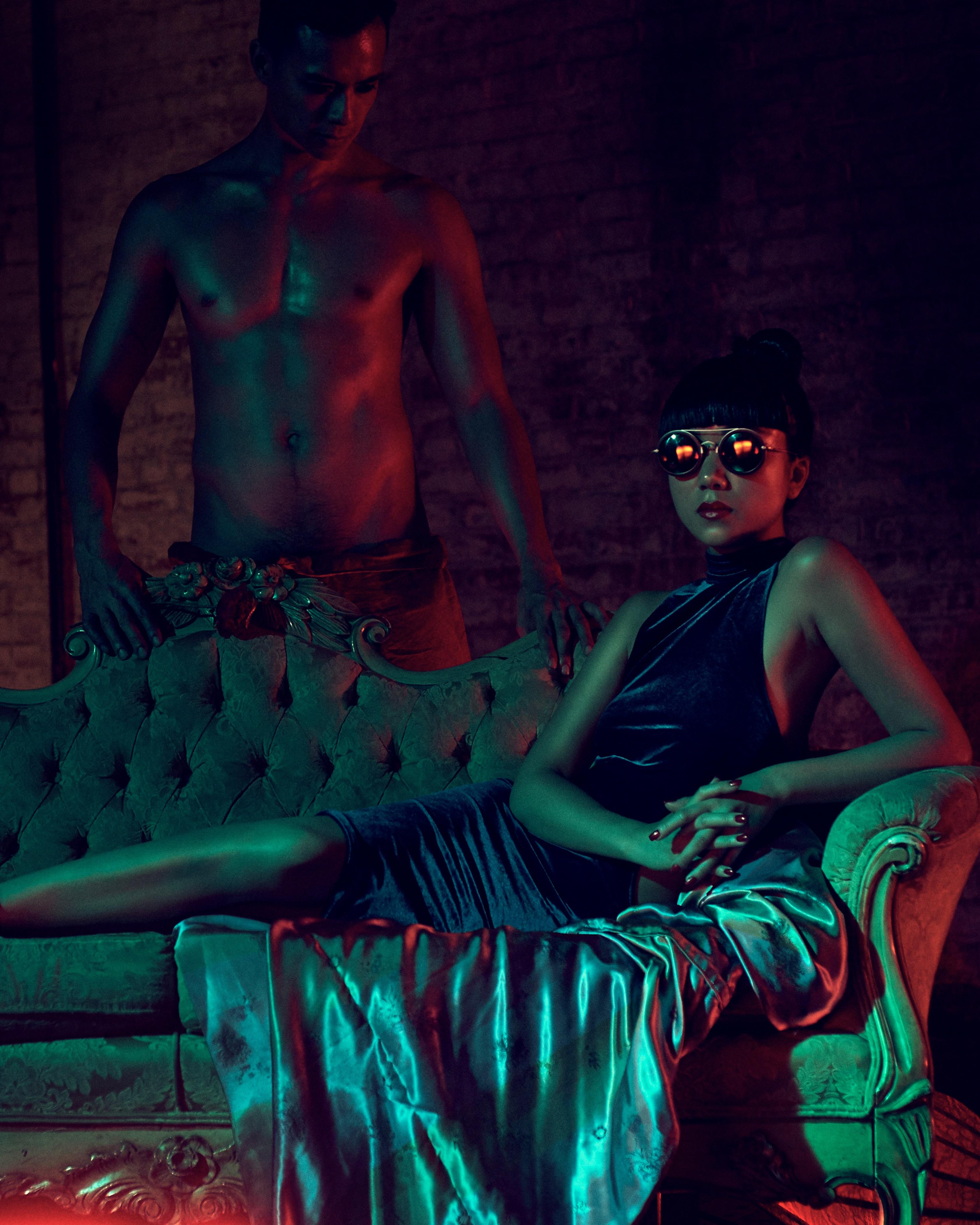 Poppy Soma extrait de parfum opium den film still. Photo by Neil Francis Dawson.