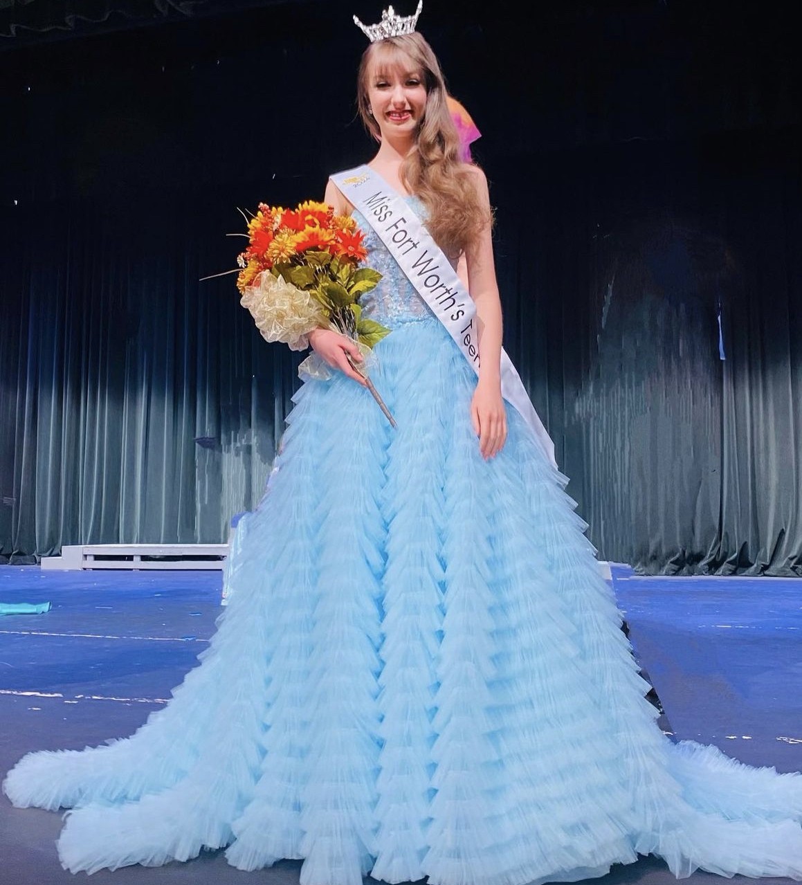 Taylor recently was crowned Miss Fort Worth Teen