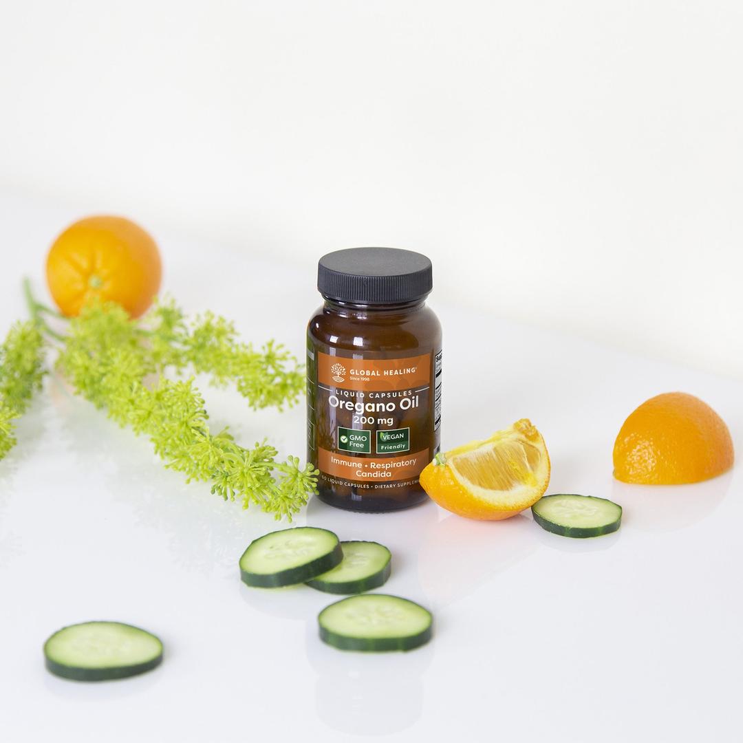 Global Healing Oregano Oil Capsules 200mg Lifestyle Image 1