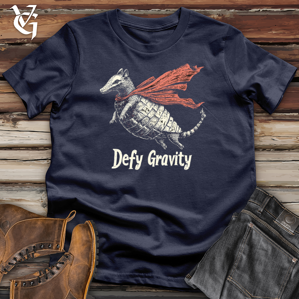 Viking Goods Defy Gravity Armadillo Softstyle Tee Navy / S