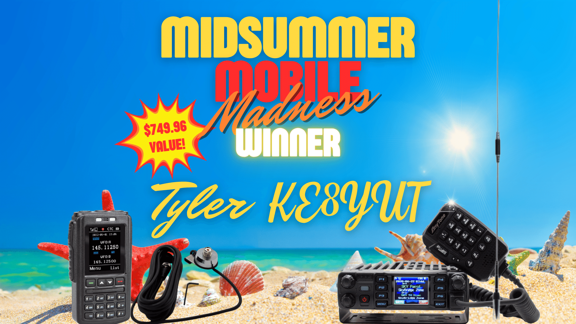 Midsummer Mobile madness Winner