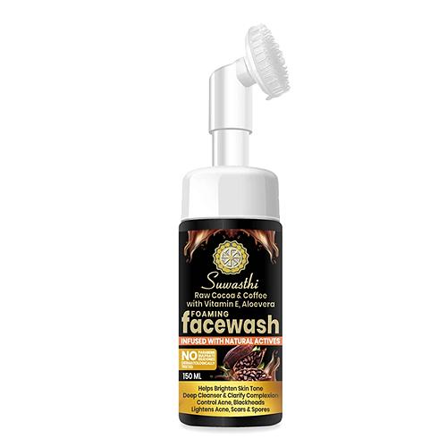 coffee foaming facewash