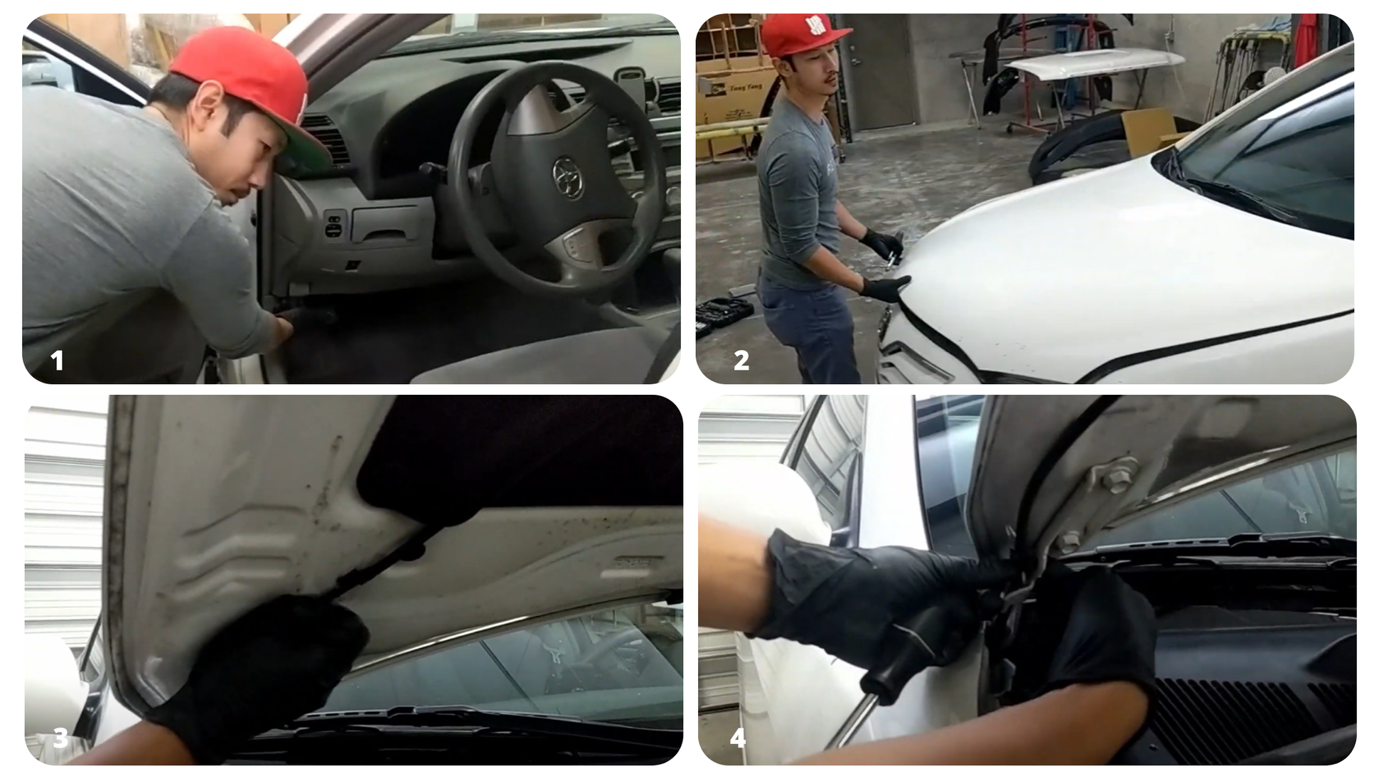 How to Remove a 20072011 Toyota Camry Hood ReveMoto