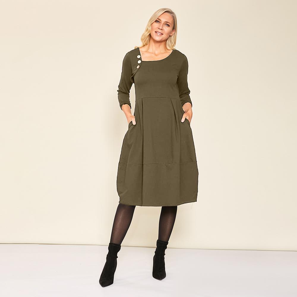 Eve Dress (Khaki)