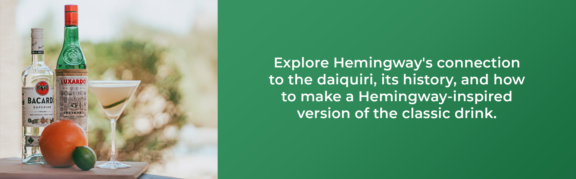 The Ernest Hemingway Daiquiri (with recipes) Barberry Coast®