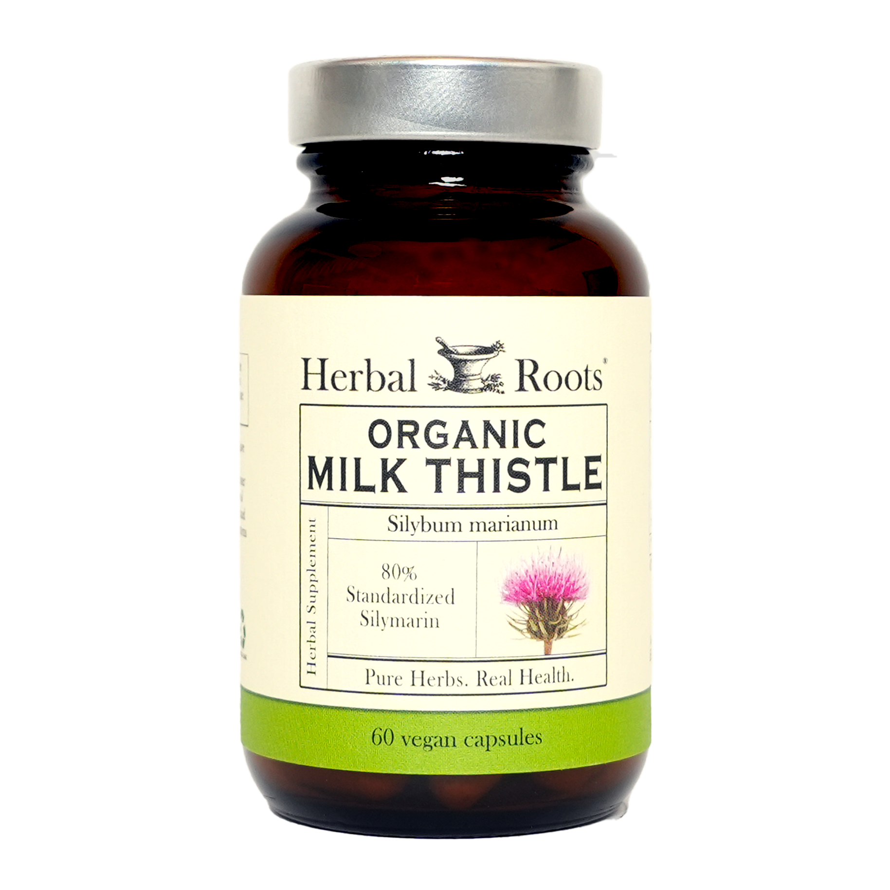 Herbal Roots Milk Thistle bottle