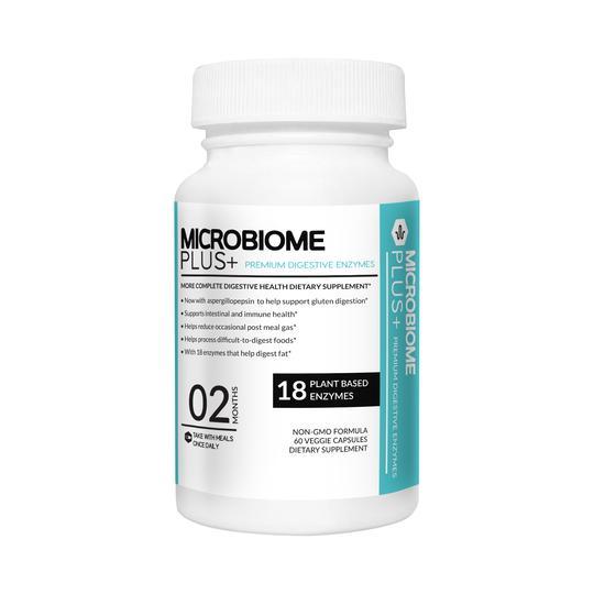 Premium Plant Based Digestive Enzymes Supplement (18 Plant-Based Enzymes)