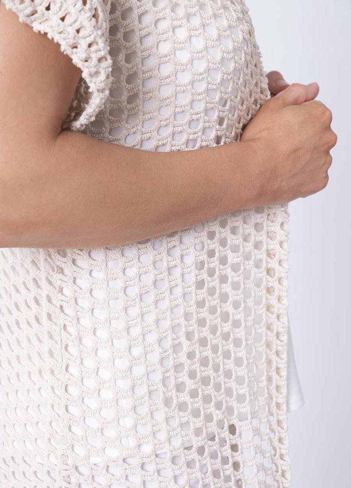 Long Honeycomb Cardi