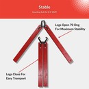 Folding Legs Steel Target Stand