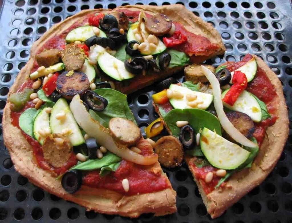 Gluten-Free Vegan Power Pizza Crust