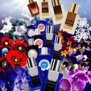 All 13 perfumes of PARFUMS QUARTANA editorial artwork