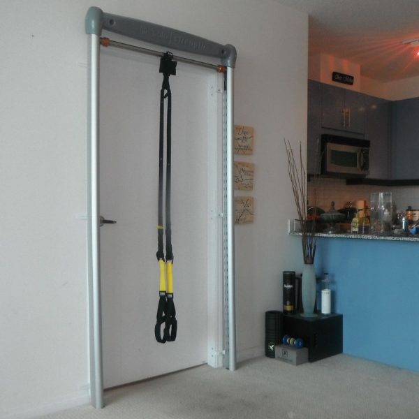 doorway gym ultimate door exercise equipment with trx anchor and dip bar
