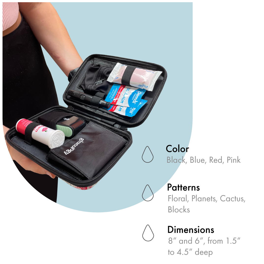 Diabetes Travel Case Travel Essentials IBD Medical