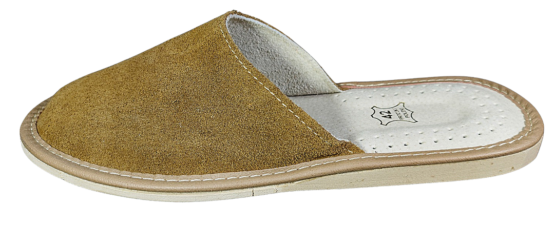Loreto - Mens Leather Slippers - Reindeer Leather