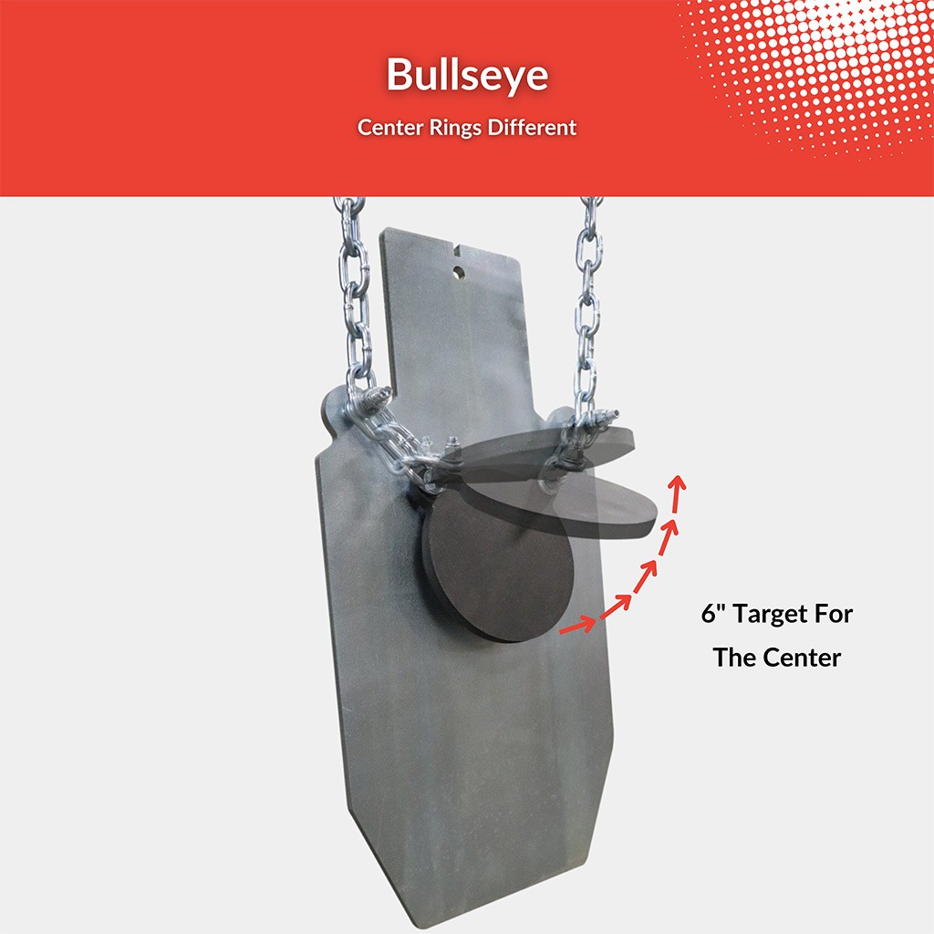 fbi bullseye course training target