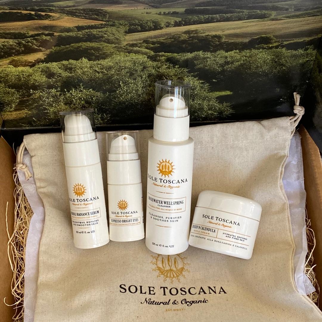 4-Step Sole Toscana Skincare Set ($191 retail price)