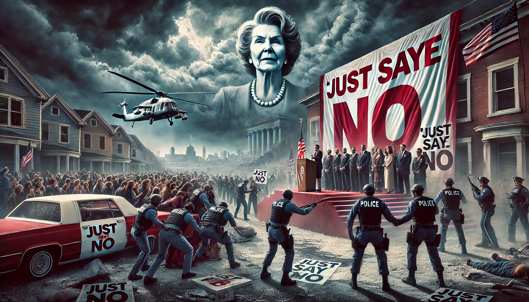 "just say no" campaign nancy reagan