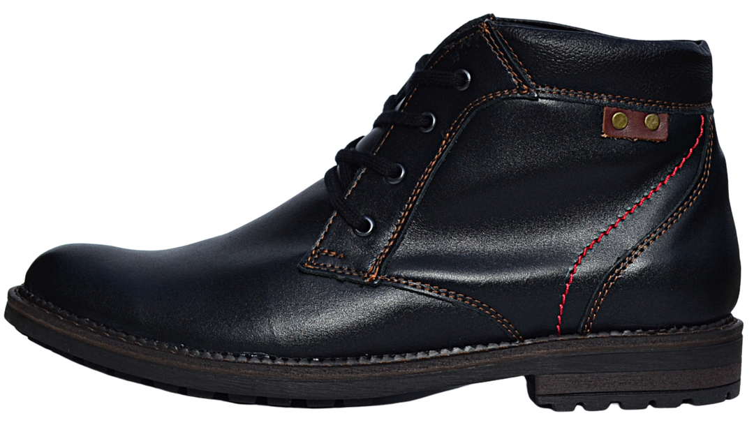 Belen - Men's casual winter boots - Reindeer leather