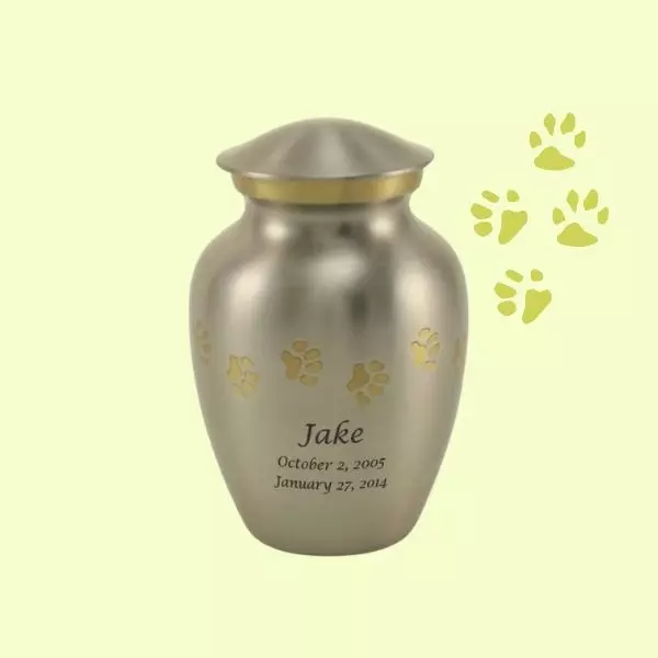 engraved urn