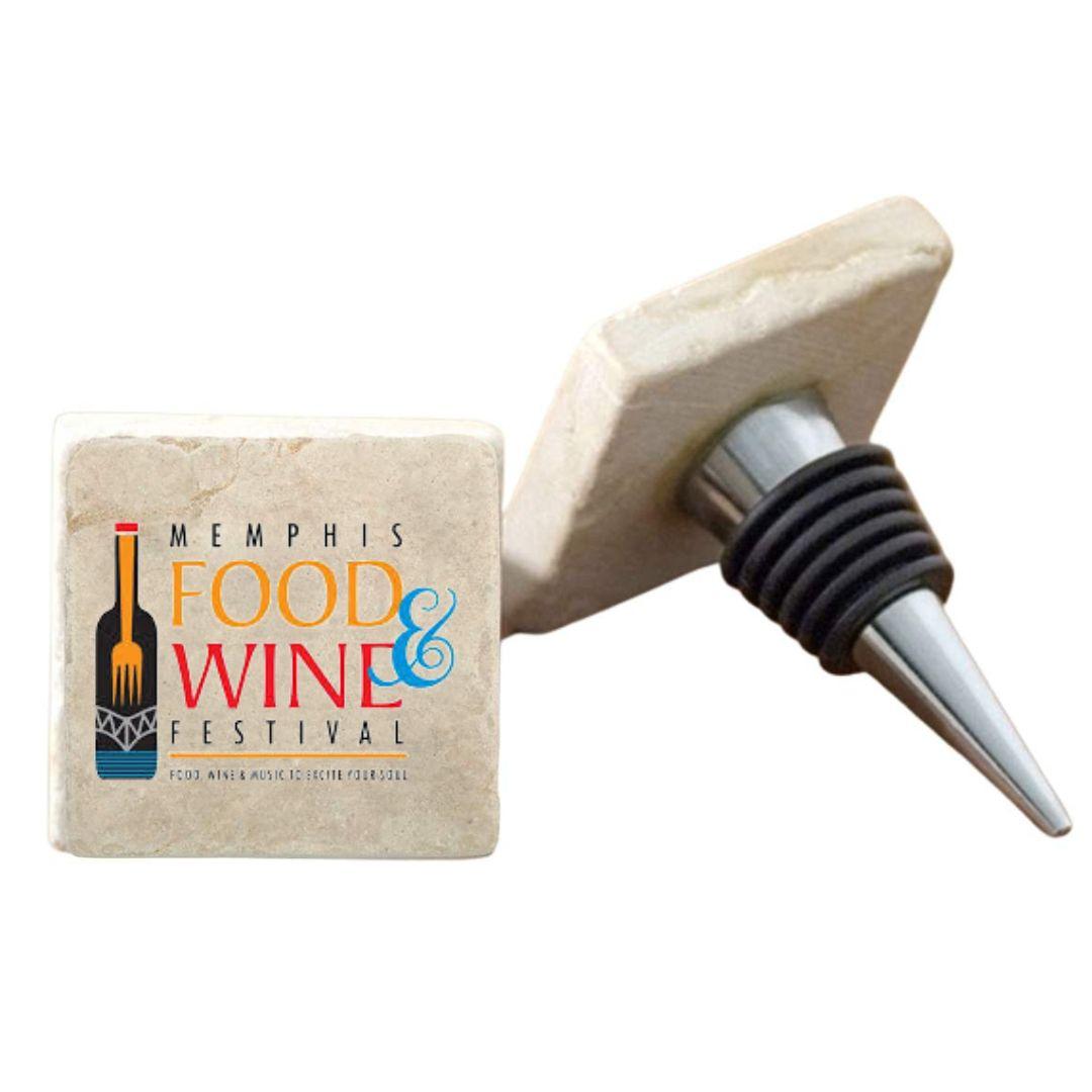 Custom Marble Wine Stopper for Wine Festival