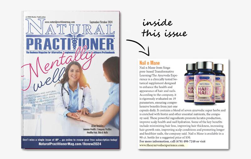 Nail n Mane featured in Natural Practitioner Magazine